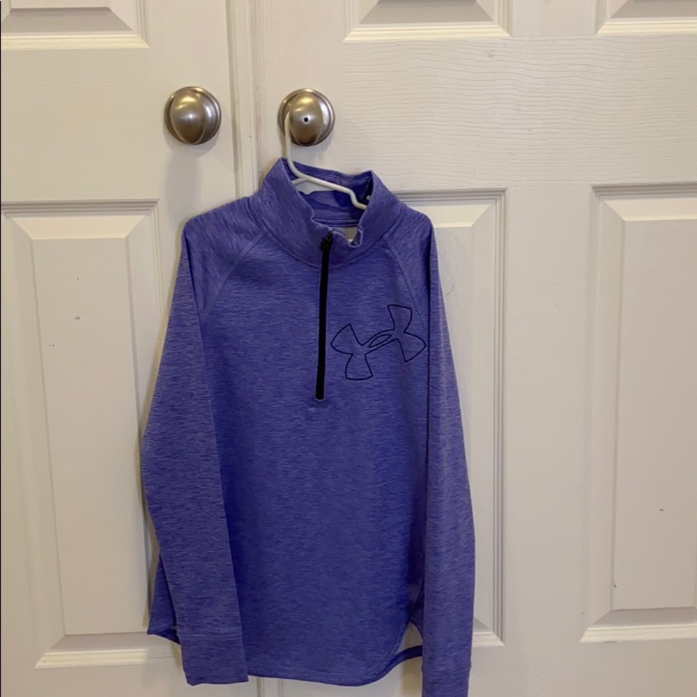 Girls Under Armour Half Zip